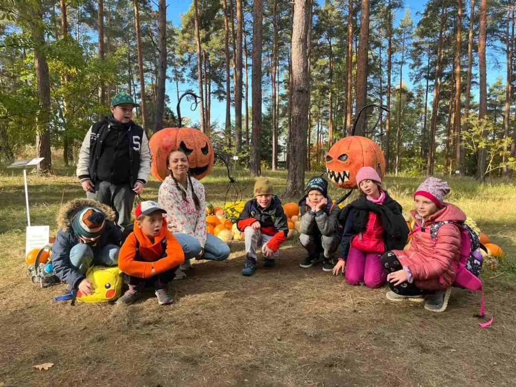 Druháci v Botanické zahradě v Troji 2